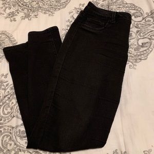 Black High Waist Denim Jeans